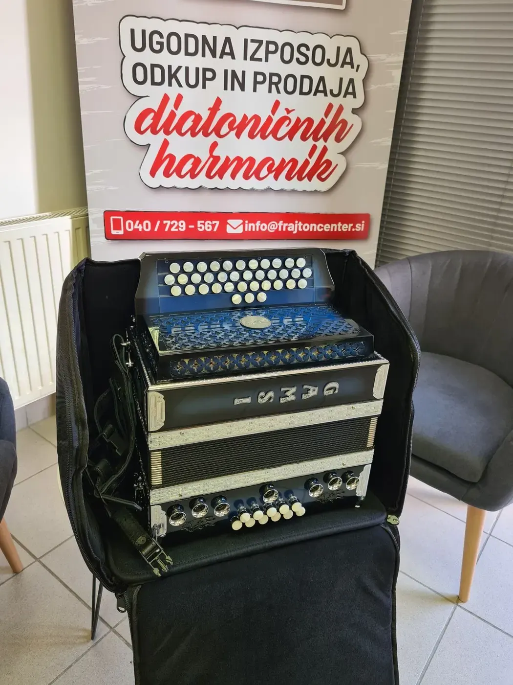 Torba – nahrbnik za diatonično harmoniko