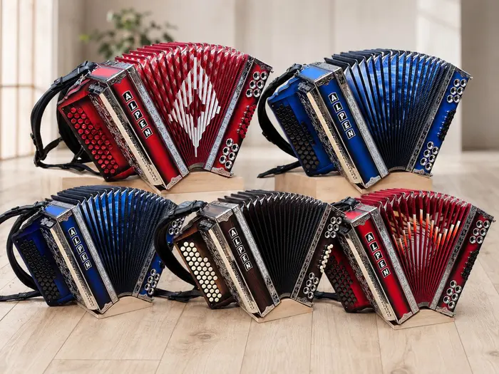 Nova harmonika Alpen C-F-B 38 — nove na zalogi