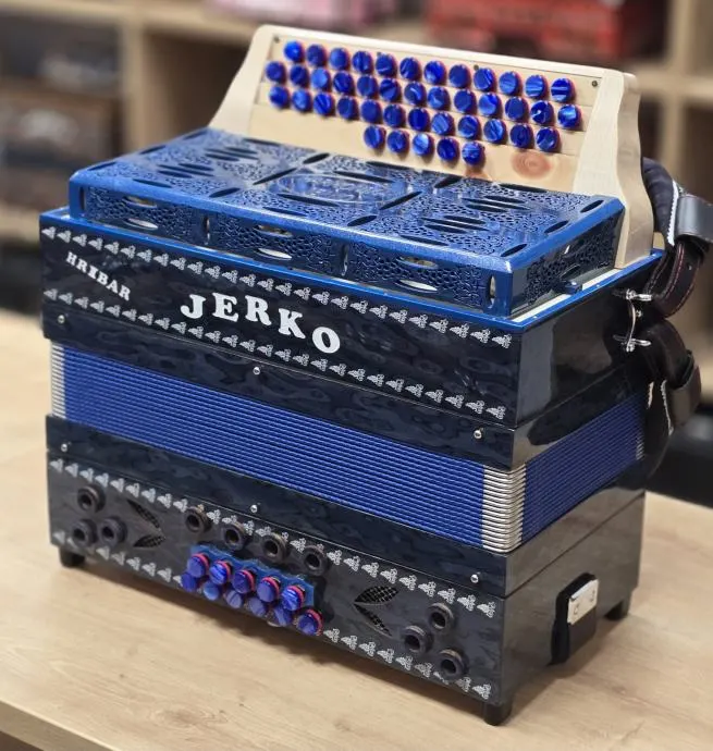 Nova harmonika Jerko C-F-B 38 – fotografija 2