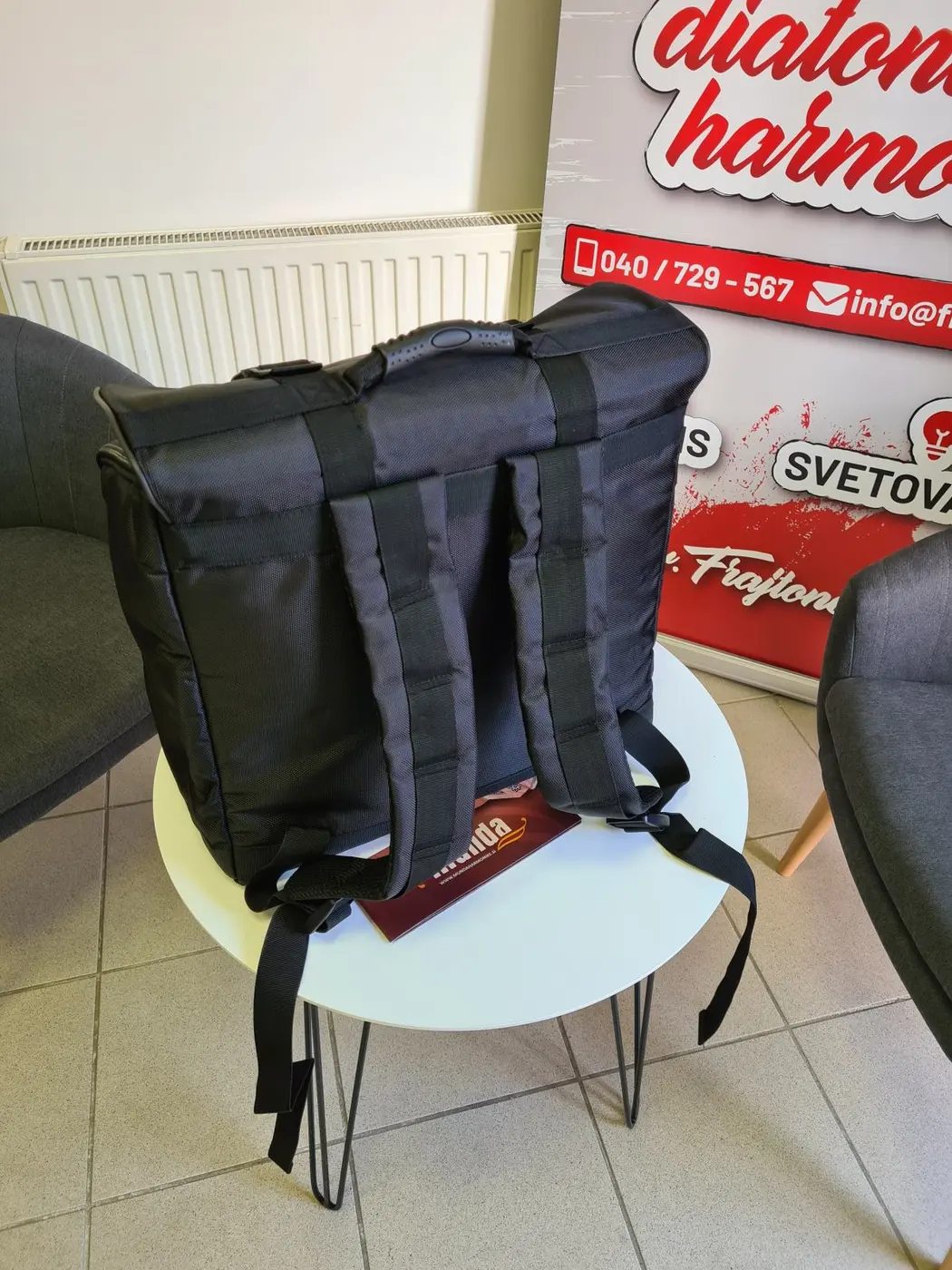 Torba – nahrbnik za diatonično harmoniko – fotografija 3